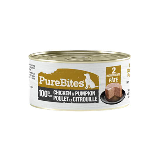 PureBites - Pâté 100 % poulet et citrouille