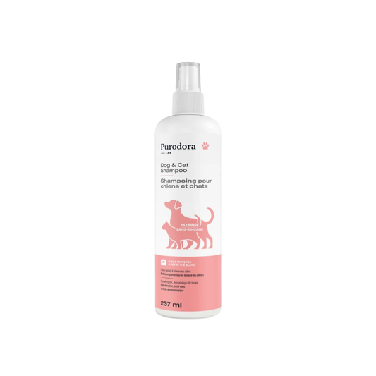 Purodora Lab - Shampooing sec désodorisant pour chien et chat