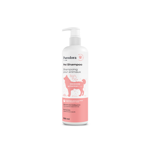 Purodora Lab - Shampoing activateur de mue pour chien