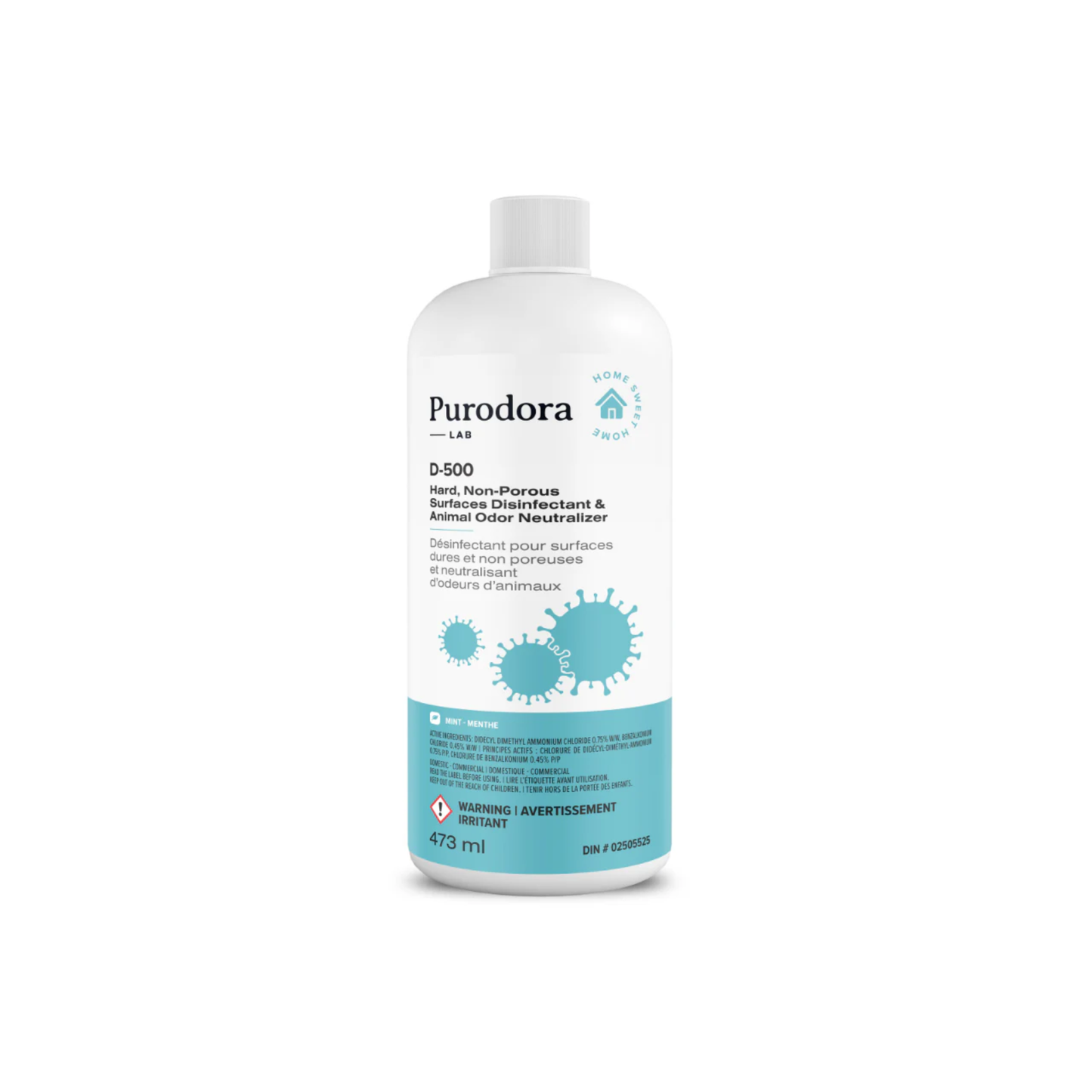 Purodora Lab - Animal Odor Neutralizer and Hard, Non-Porous Surfaces Disinfectant