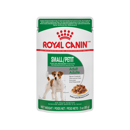 Royal Canin -  Nourriture humide tranches en sauce pour chien de petite race