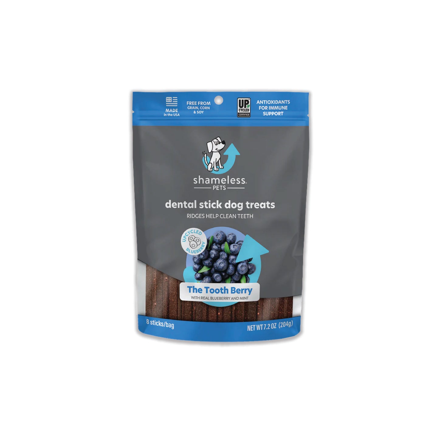 Shameless Pets - Dog Dental Sticks (Blueberry & Mint)