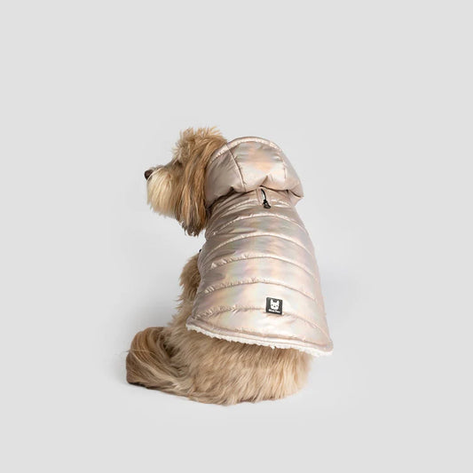 Silver Paw - Emma Warm Dog Jacket (Shiny Pink)