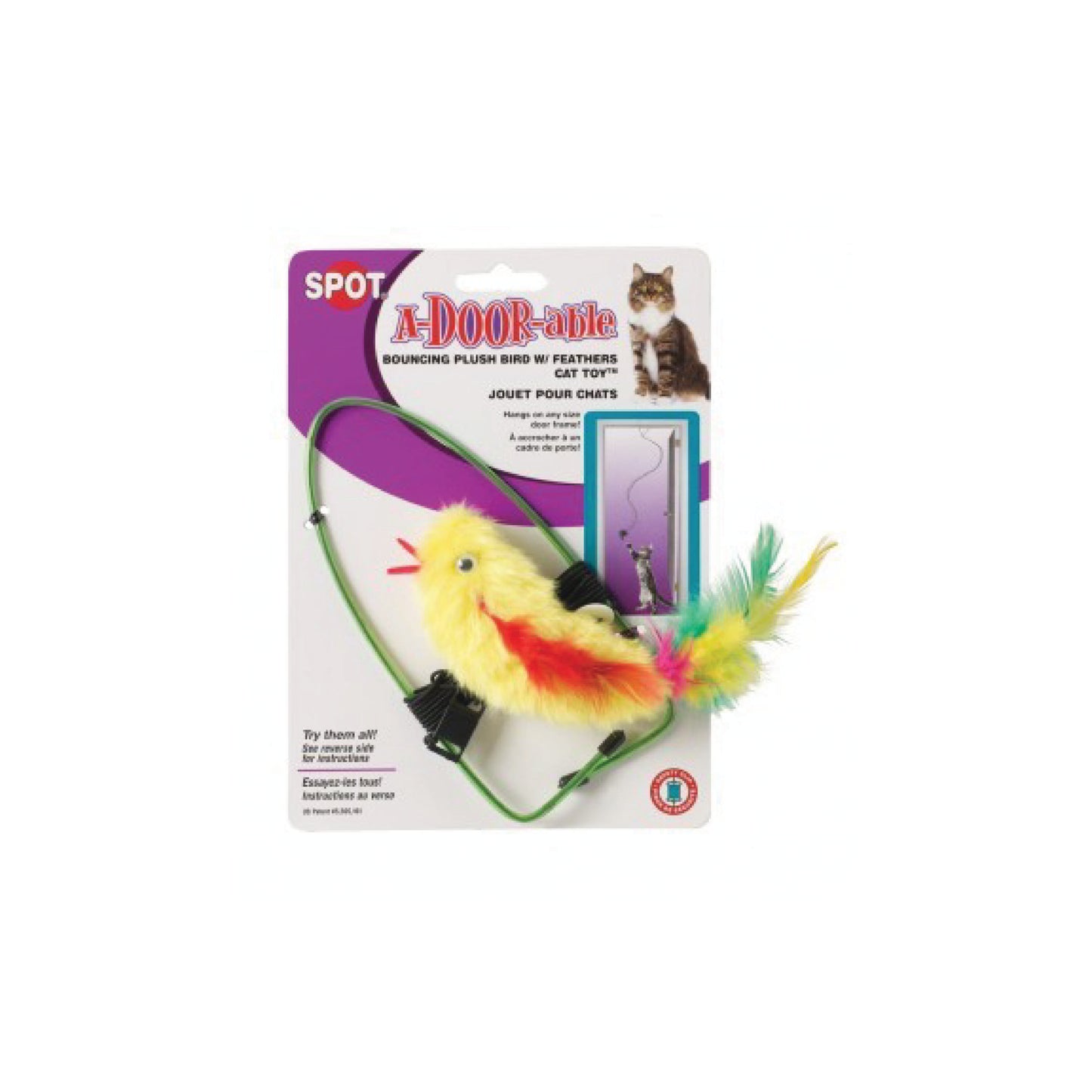 Spot - Oiseau en peluche A-Door-Able