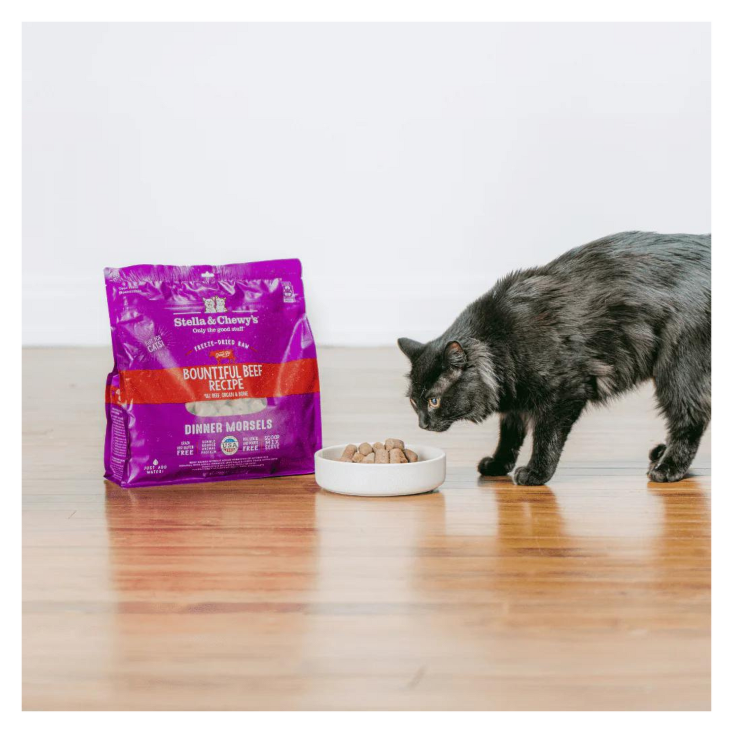 Stella & Chewy's - Bountiful Beef Freeze-Dried Raw Dinner Morsels