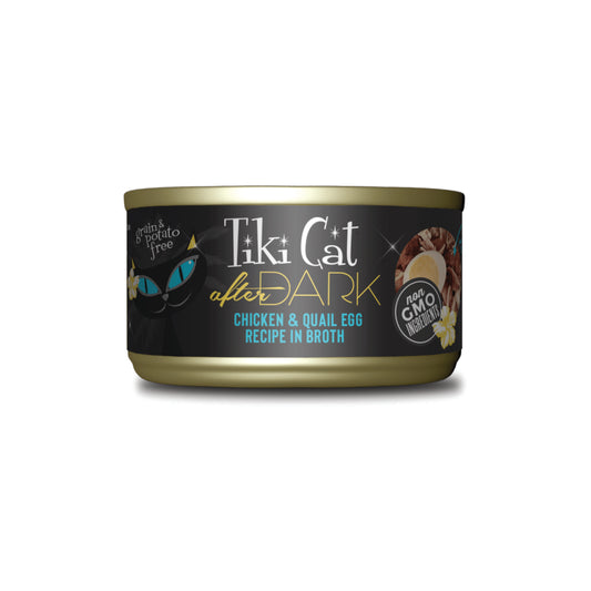 Tiki Cat - After Dark Chicken & Quail Egg Wet Cat Food (Shreds)