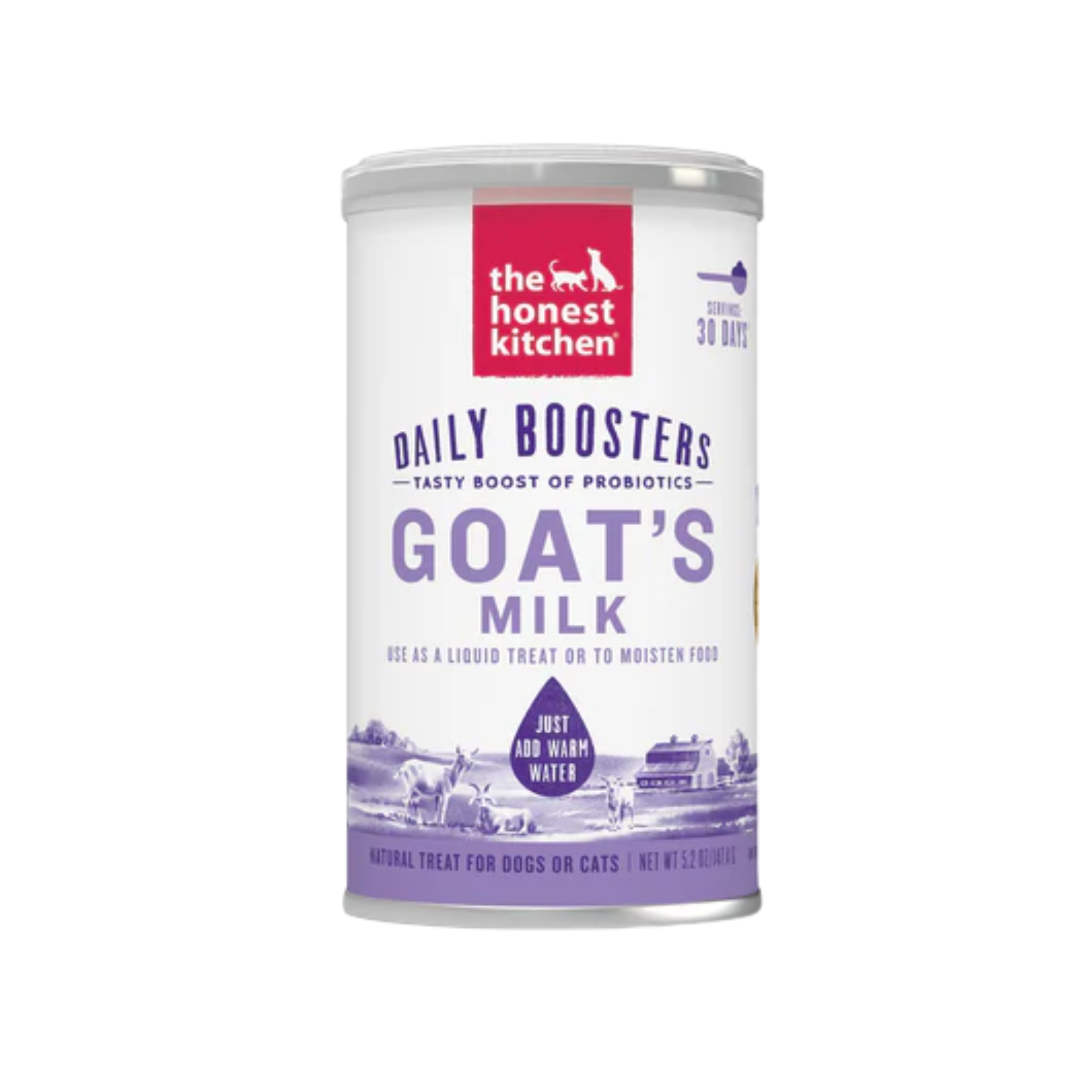 Honest Kitchen Powder Instant Goat's Milk Powder with Probiotics - The Honest Kitchen ...