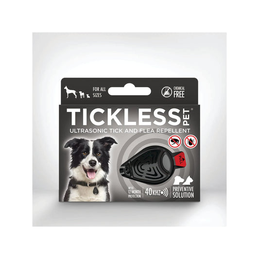 Tickless  - Classic Pet Chemical-Free Tick and Flea Repellent (Black)