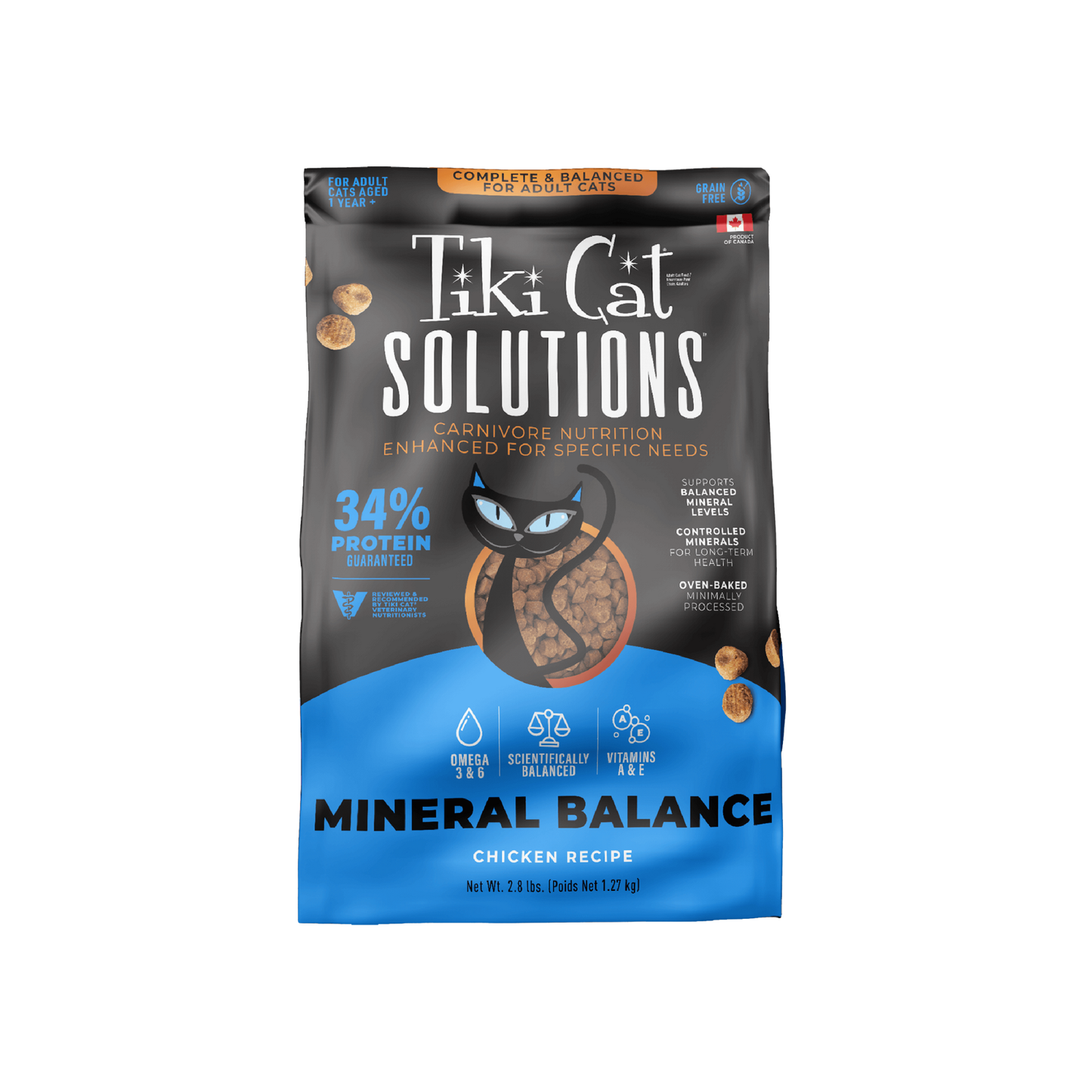 Tiki Cat - Solutions Mineral Balance Urinary Support Dry Cat Food (Chicken)