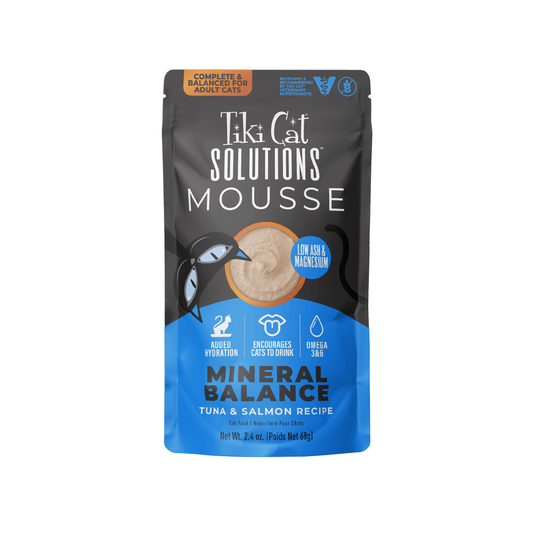 Tiki Cat - Solutions Mousse Mineral Balance Urinary Support Wet Cat Food (Tuna & Salmon)