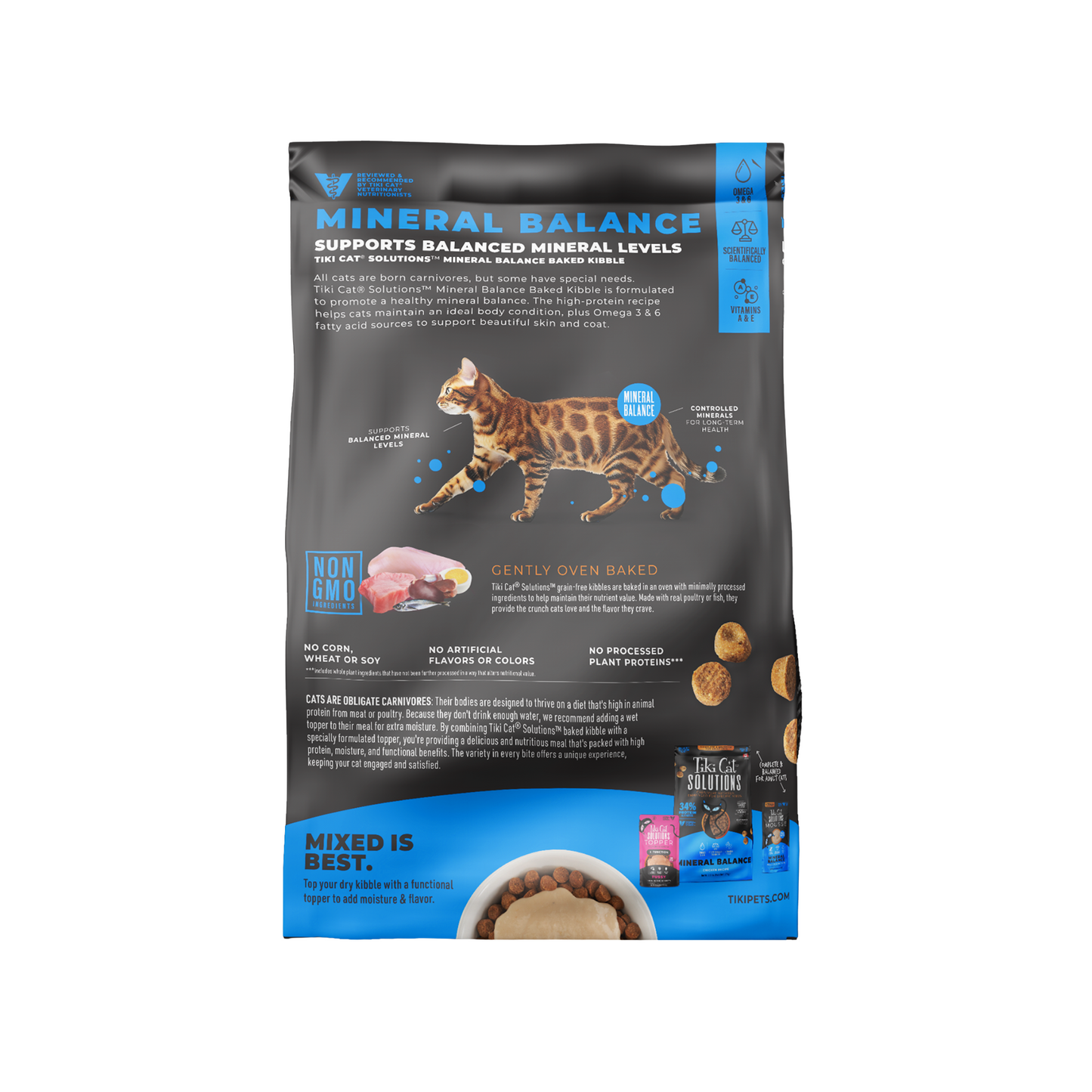 Tiki Cat - Solutions Mineral Balance Urinary Support Dry Cat Food (Chicken)