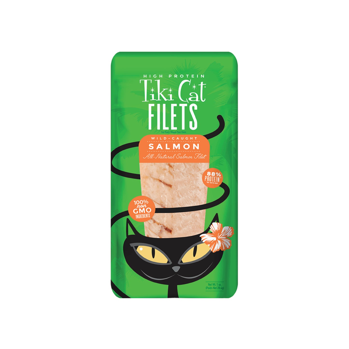 Tiki Cat - Gâterie pour chat de filet de saumon