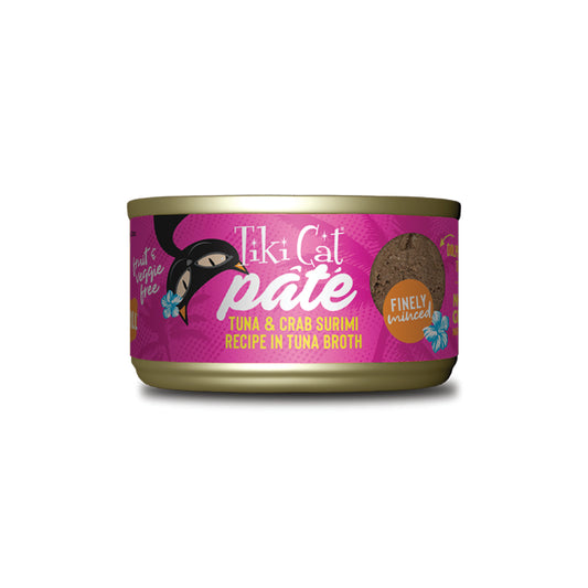 Tiki Cat - Tuna & Crab Wet Cat Food (Pâté)