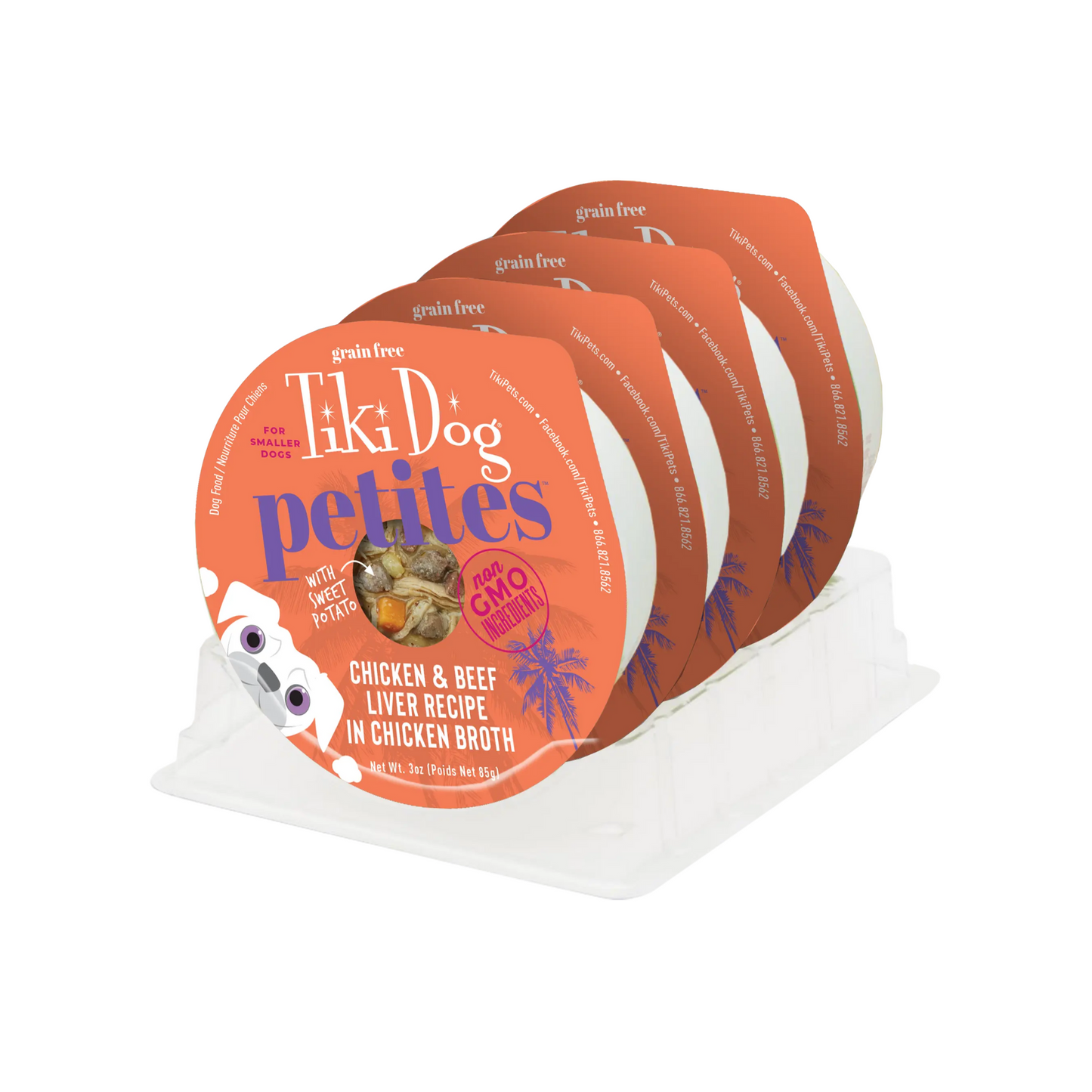 Tiki Dog - Aloha Petites Wet Dog Food (Flavors)