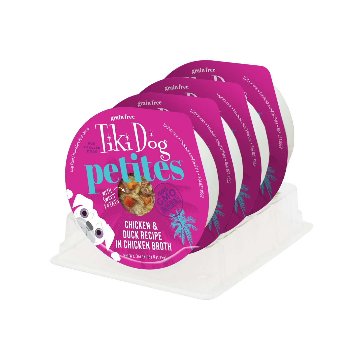 Tiki Dog - Aloha Petites Wet Dog Food (Mixed Flavors)