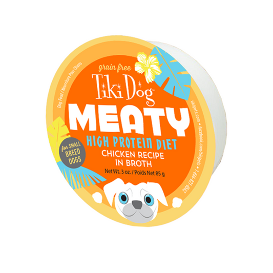 Tiki Dog - Meaty nourriture humide pour petit chien (saveurs disponibles)