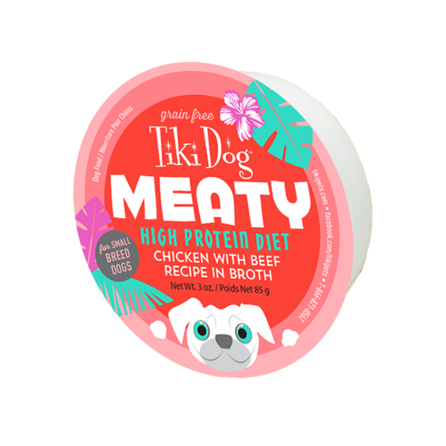 Tiki Dog - Meaty Wet Dog Food (Flavors)