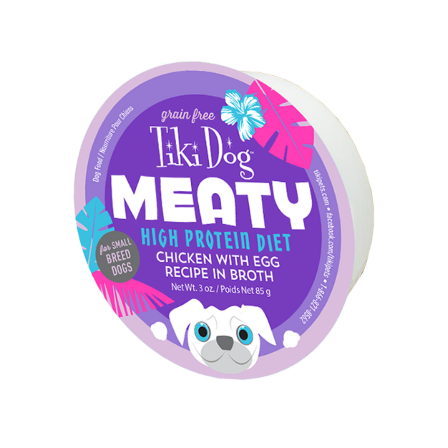 Tiki Dog - Meaty Wet Dog Food (Flavors)