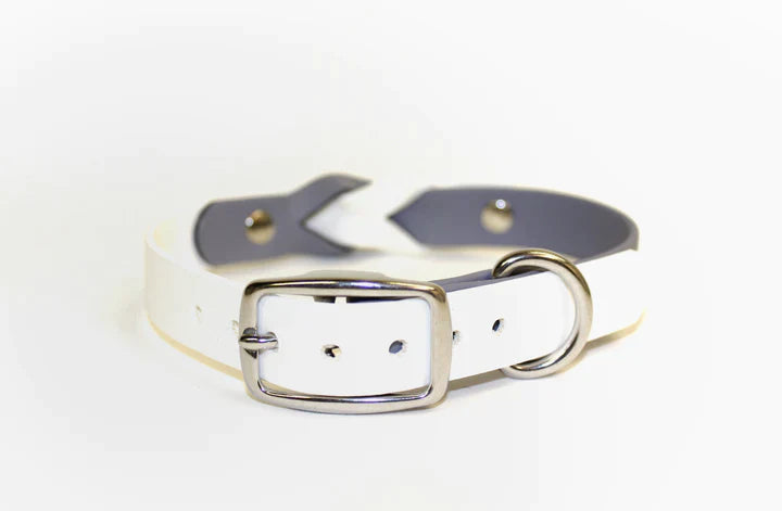 Vgan Dog - Collier classique en biothane Center Trenza (largeur de 0,75", couleurs disponibles)