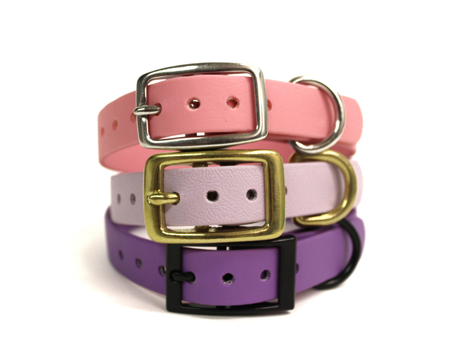 Vgan Dog - Collier classique en biothane (largeur de 0,5", couleurs disponibles)