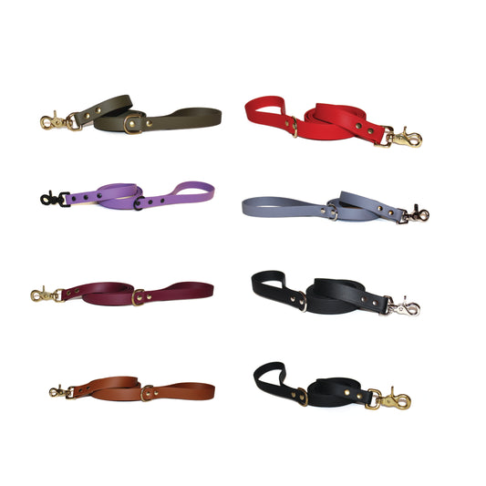 Vgan Dog - Classic Biothane Leash (0.5" width, colors available)