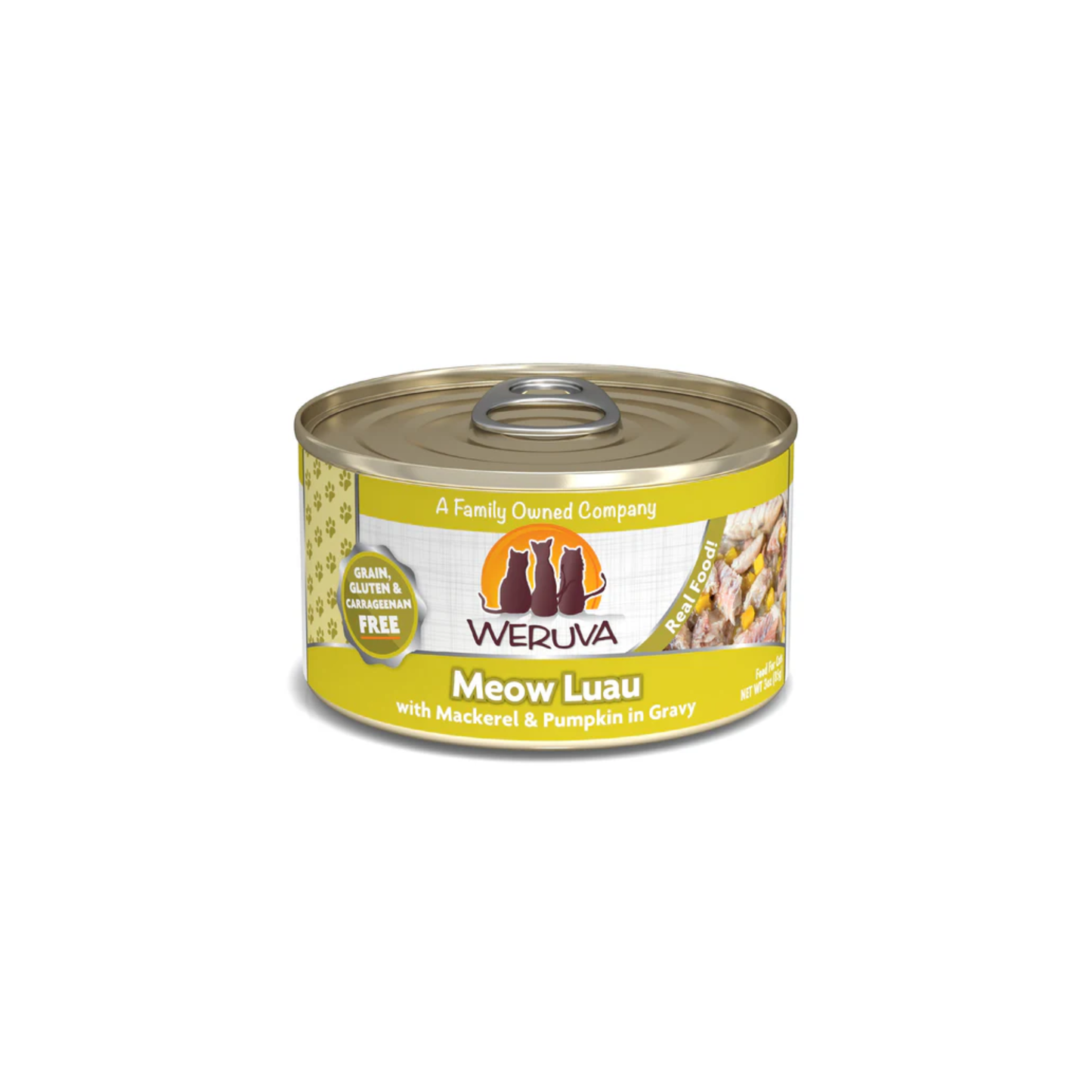 Weruva - Classic Wet Cat Food Meow Luau with Mackerel & Pumpkin in Gravy