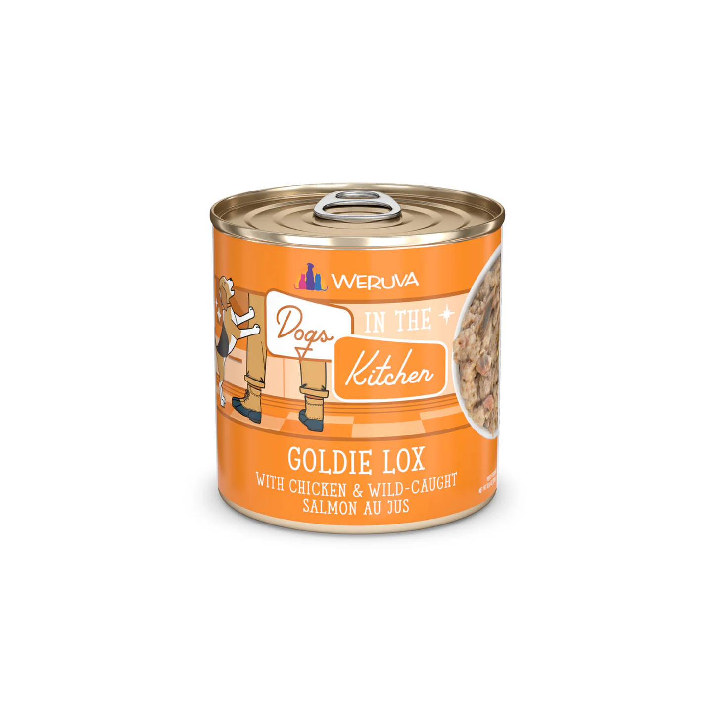 Weruva - Dogs in the Kitchen Wet Dog Food Goldie Lox Chicken and Salmon