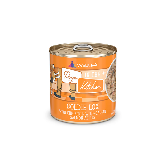 Weruva - Dogs in the Kitchen nourriture humide pour chien Goldie Lox poulet et saumon