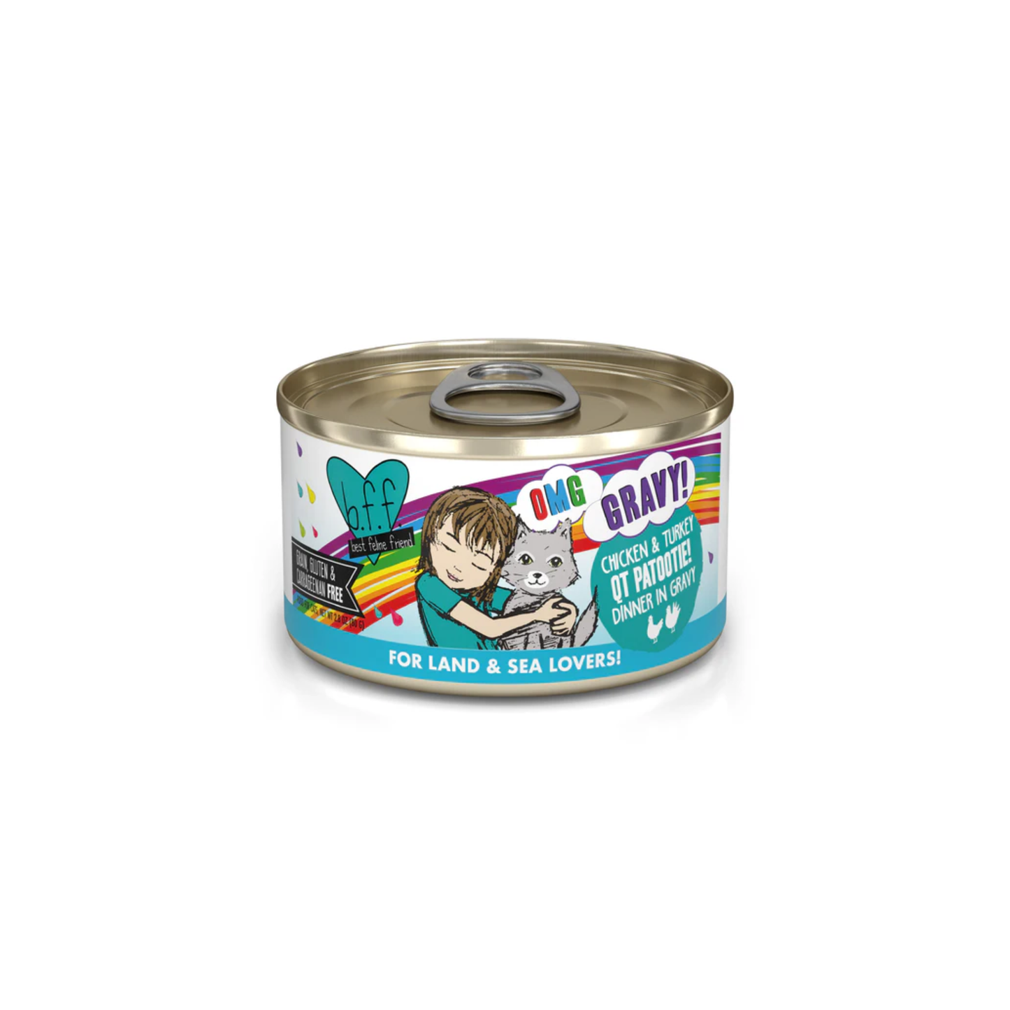 Weruva - OMG Chicken and Turkey QT Patootie Wet Cat Food