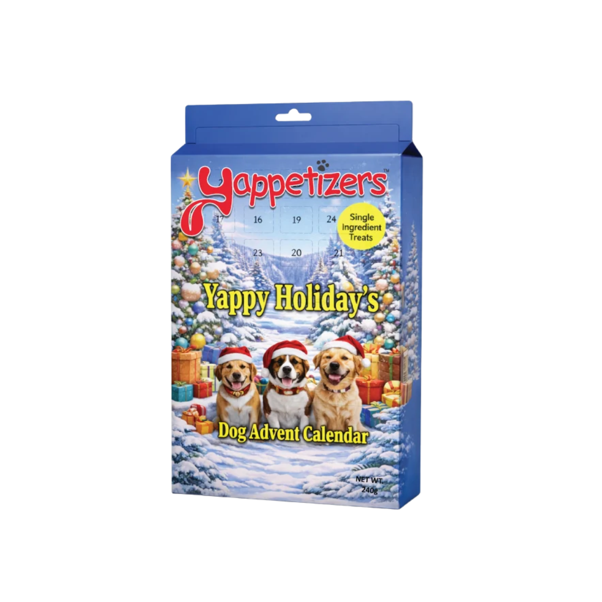 Yappetizers - Calendrier de l'Avent pour chiens 24 jours