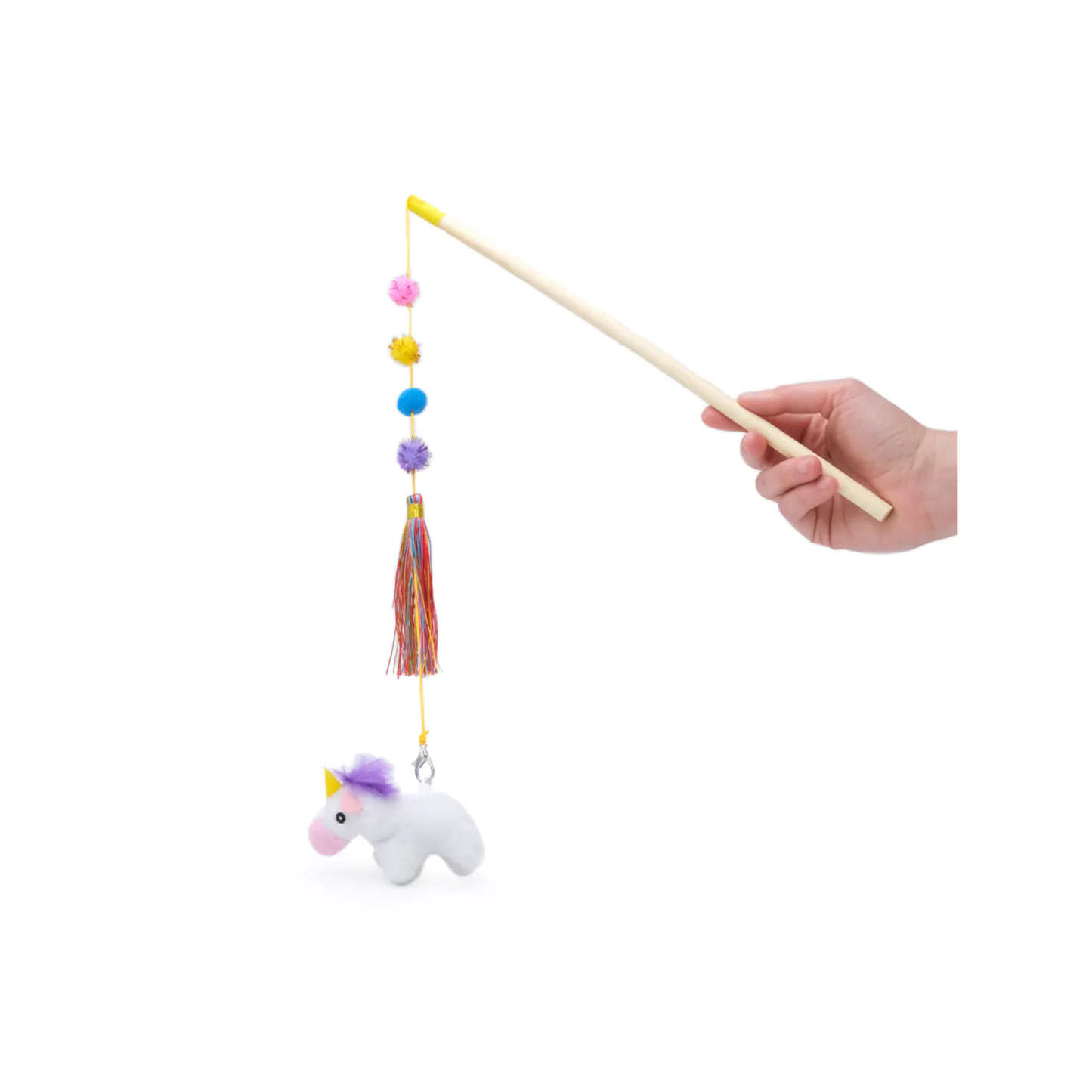 ZippyClaws - Wand Cat Toy (Unicorn)