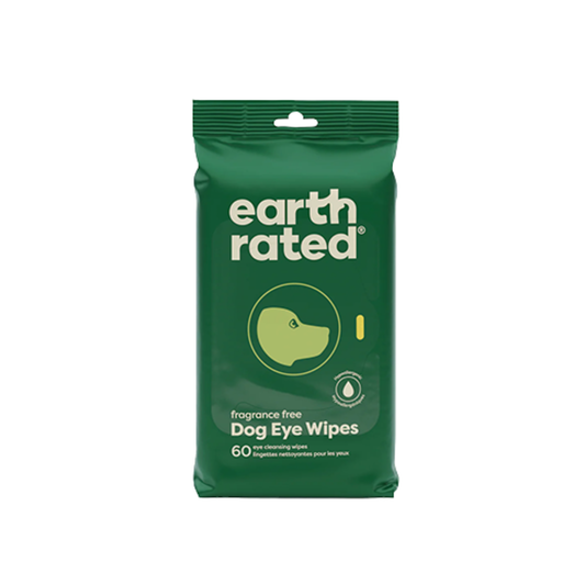earth rated - Lingettes nettoyantes pour les yeux pour chien ou chat