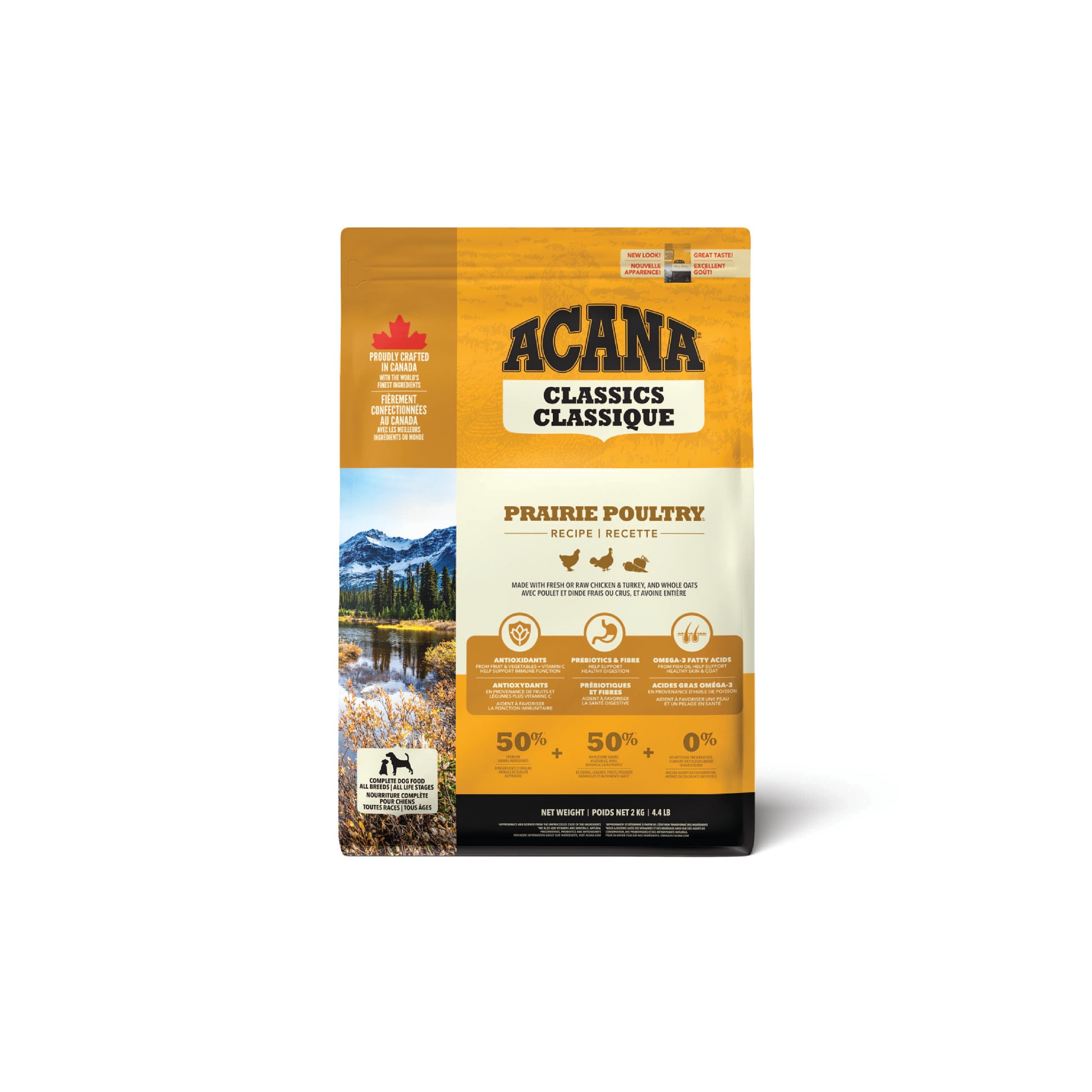 ACANA classics dog food prairie poultry 2 kg