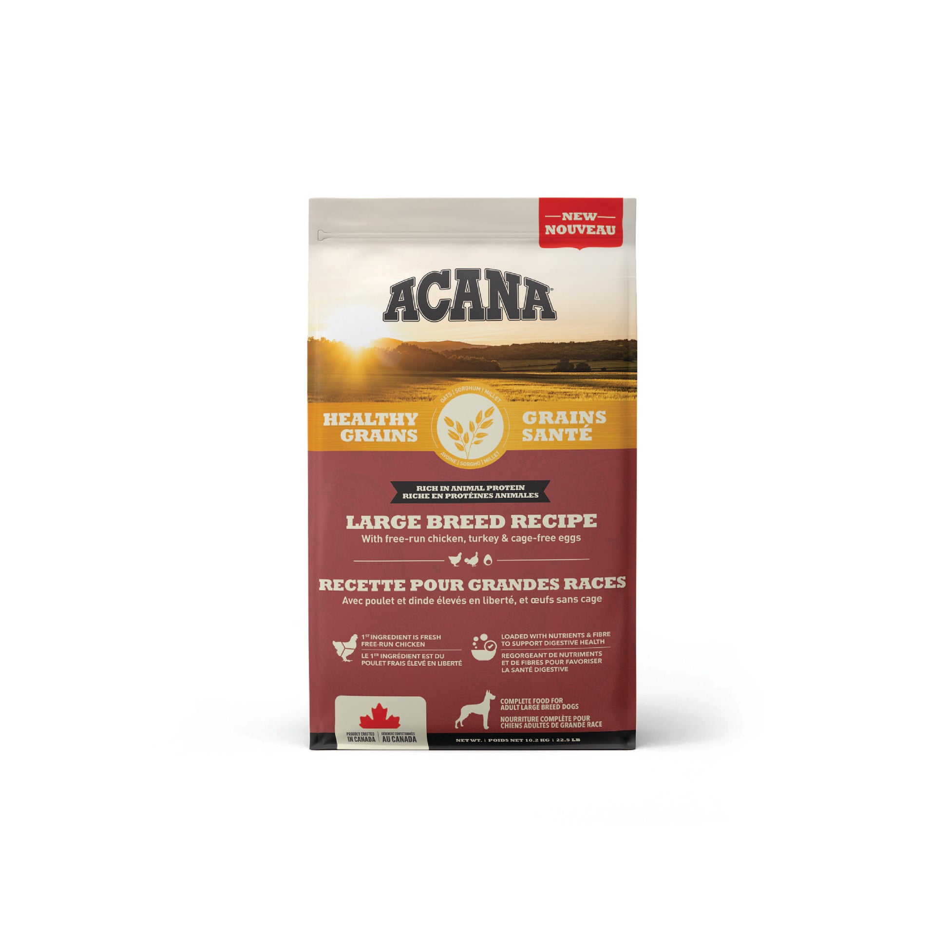 ACANA Healthy Grains Large Breed Dog Food 10.2 kg