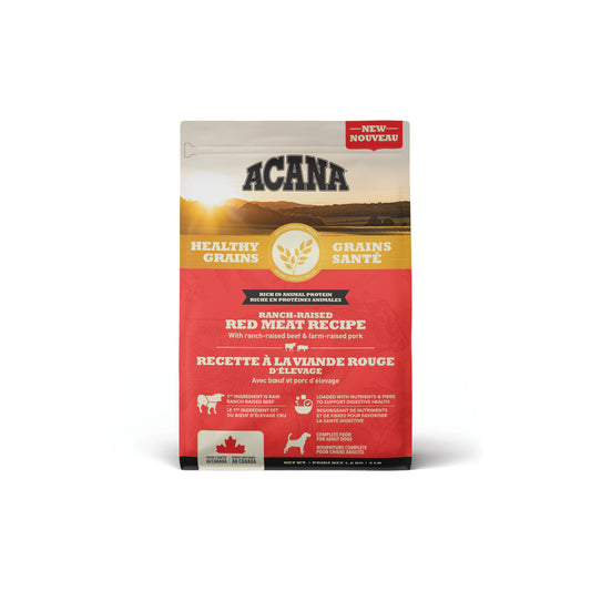 ACANA Healthy Grains Red Meat Dog Food 1.8 kg