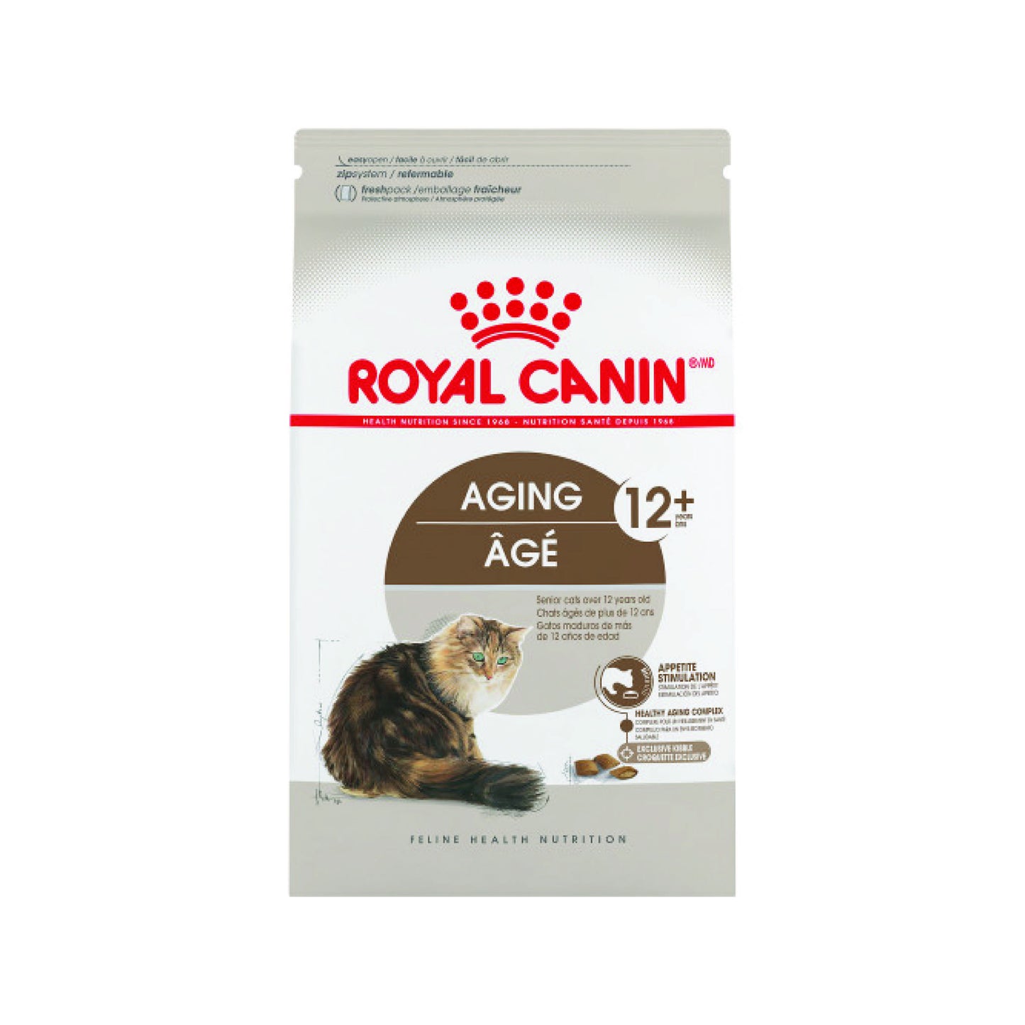 Royal Canin - Nourriture pour Chat Âgé 12+