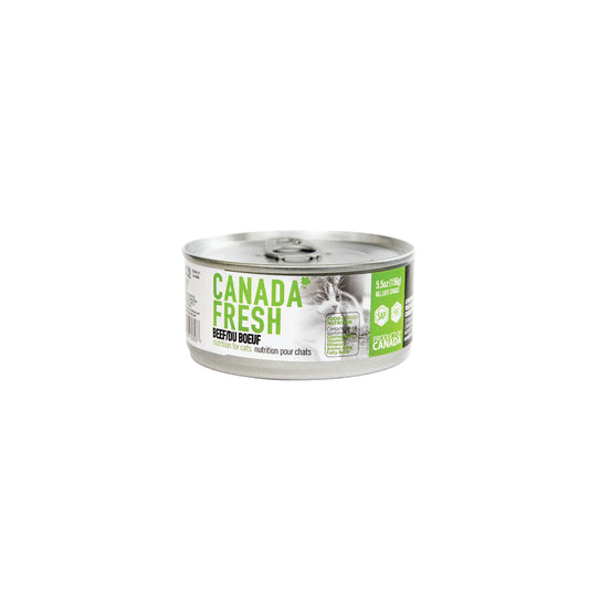 Canada Fresh - Beef Pâté Wet Cat Food (Sizes available)