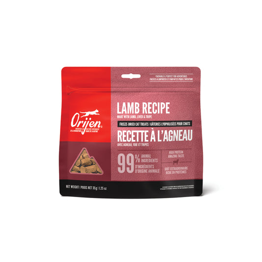 Orijen - Gâteries lyophilisées à l'agneau (chat)