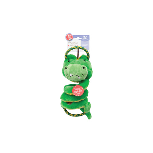 Charming Pet - Springys Gator Plush & Tug