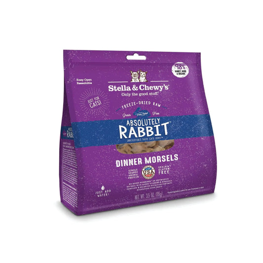 Stella & Chewy's - Absolutely Rabbit Freeze-Dried Raw Dinner Morsels