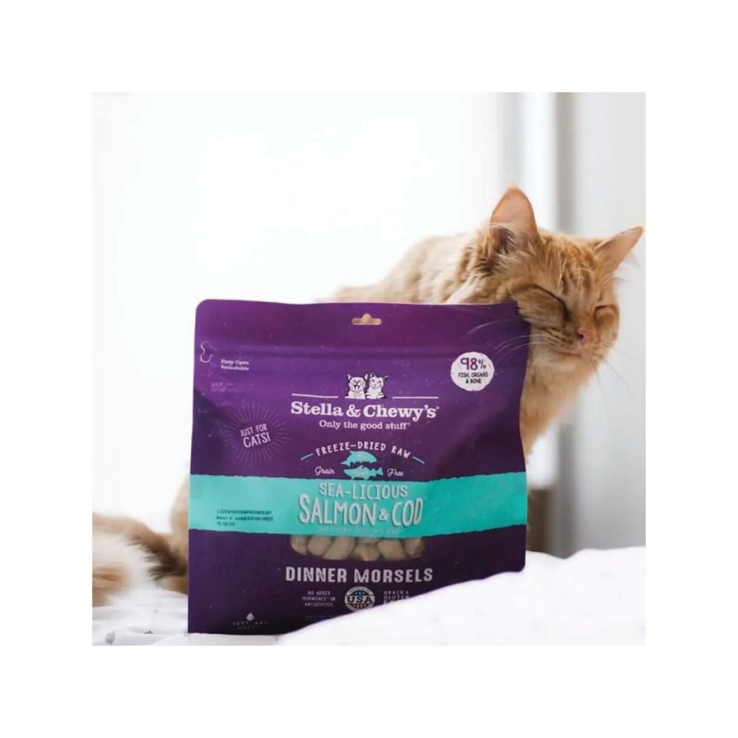 Stella & Chewy's - Sea-Licious Salmon & Cod Freeze-Dried Raw Dinner Morsels