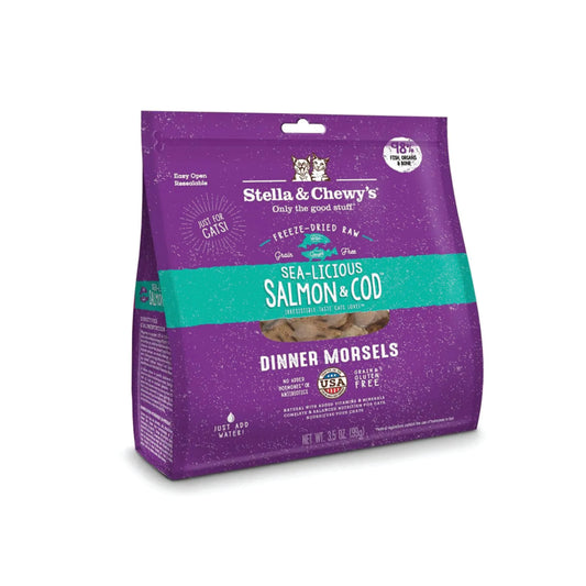 Stella & Chewy's - Sea-Licious Salmon & Cod Freeze-Dried Raw Dinner Morsels