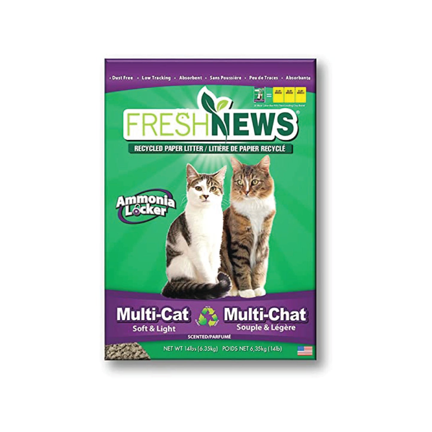 Fresh News - Multi-cat Paper Litter