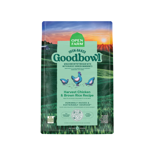 Open Farm - GoodBowl™ Nourriture sèche pour chien au poulet d'élevage et au riz brun