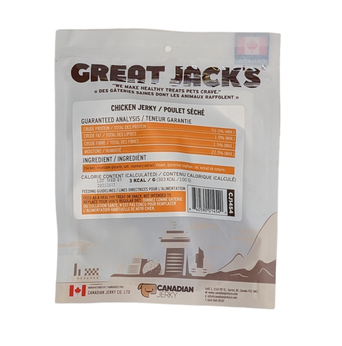 Great Jack's - Chicken Jerky