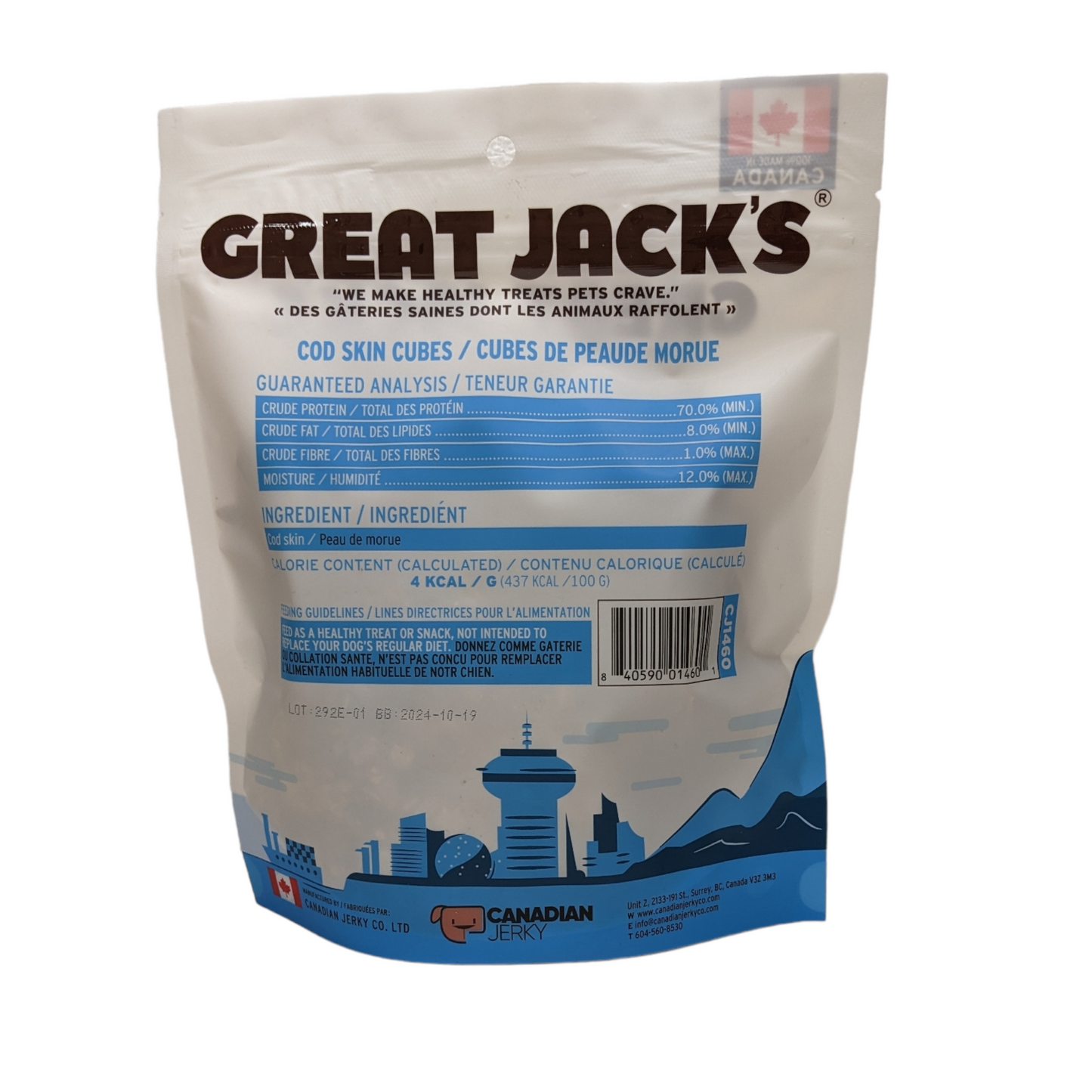 Great Jack's - Cod Skin Cubes