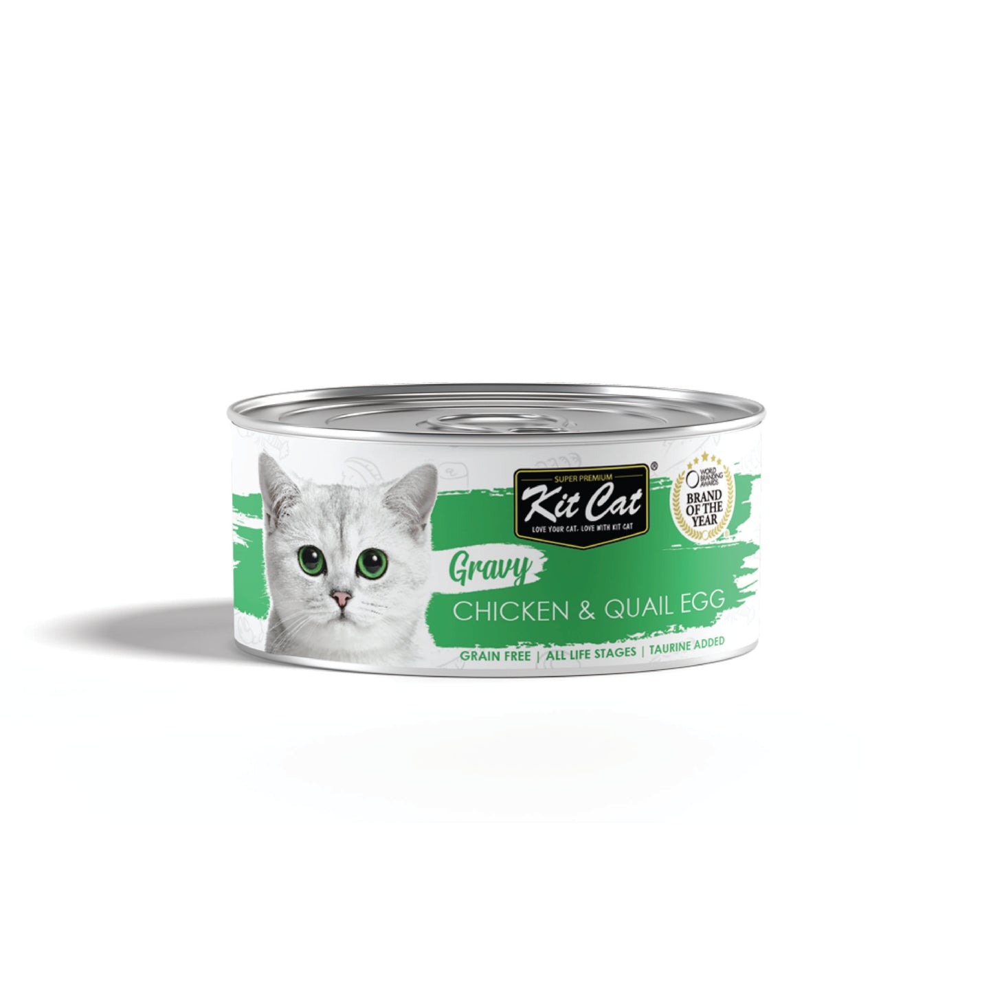 Kit Cat - Recette de poulet en sauce avec un oeuf de caille