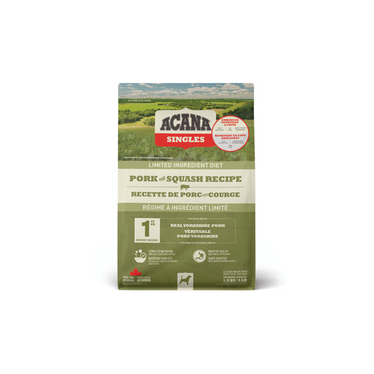 ACANA Singles Pork and Squash Dog Food 1.8 kg