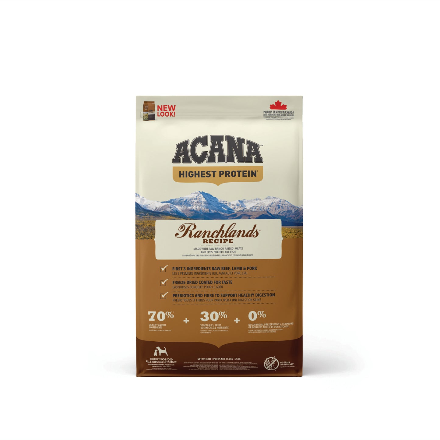 ACANA Highest Protein Ranchlands Dog Food 11.4 kg