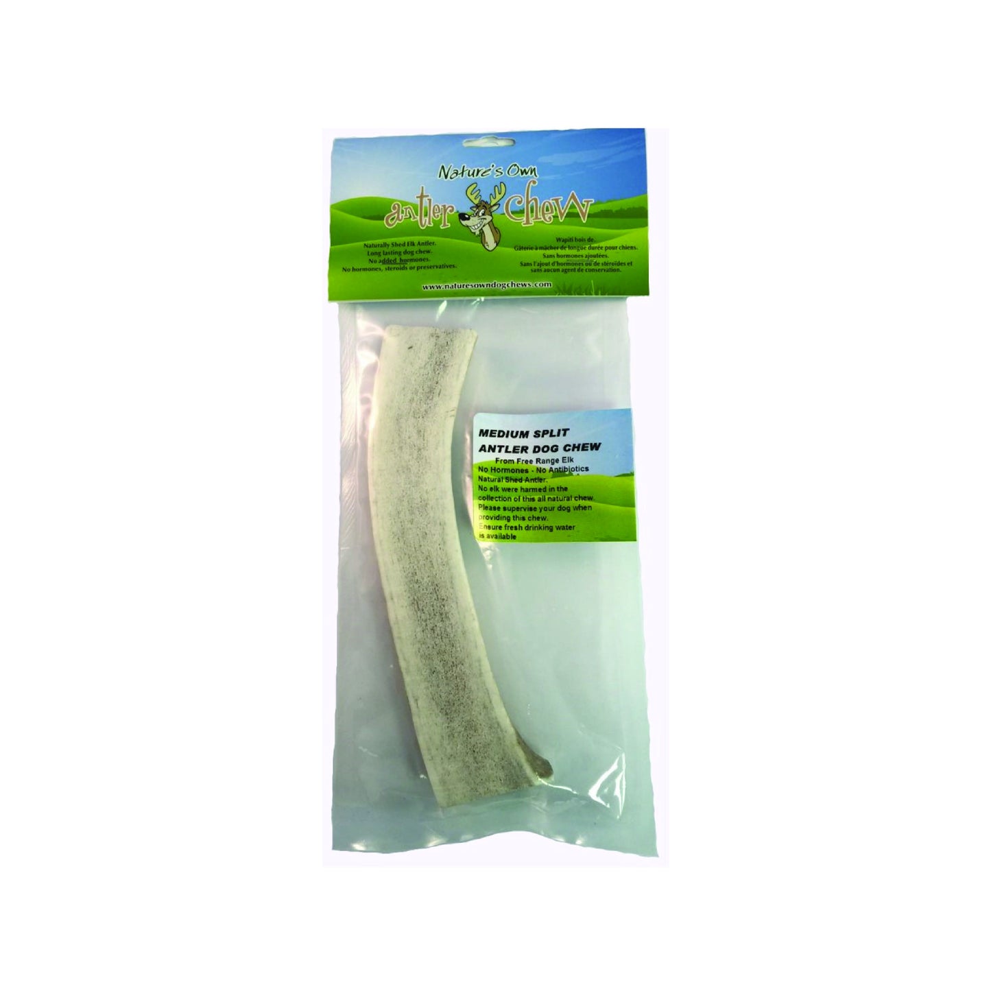 Nature's Own - Split Moose Antler Dog Chew (Sizes available)